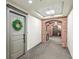 Well-maintained hallway with brick archways leading to residentials units at 21 George St # 203, Charleston, SC 29401