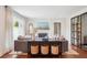Stylish living room featuring modern furnishings, a fireplace, and access to a second sitting area at 22 Charlestowne Rd, Charleston, SC 29407