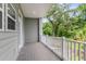 Relaxing balcony overlooking luscious trees, perfect for enjoying the scenery and fresh air at 348 Spindlewood Way, Charleston, SC 29414