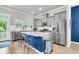 Bright kitchen with stainless steel appliances and white countertops at 348 Spindlewood Way, Charleston, SC 29414