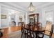 Open-concept dining area with hardwood floors and views into the main living areas at 3739 Goodwater St, Mount Pleasant, SC 29466