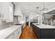 Beautiful kitchen featuring stainless steel appliances, a center island, and ample counter space at 3739 Goodwater St, Mount Pleasant, SC 29466