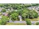 Aerial view of a home nestled among lush trees and greenery in a neighborhood setting at 3873 Hanoverian Dr, Mount Pleasant, SC 29429