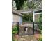 Secure backyard with a fenced-in yard and a friendly dog at 4150 Nature View Cir, Johns Island, SC 29455