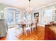 A dining room offers natural light and hardwood floors at 4150 Nature View Cir, Johns Island, SC 29455