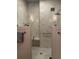 Luxurious glass shower with marble tiling, built-in bench, and premium fixtures for a spa-like experience at 4150 Nature View Cir, Johns Island, SC 29455