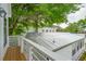 Balcony showcasing a view of the surrounding greenery, enhancing the sense of privacy and tranquility, seamlessly blending indoors and out at 42 Poinsett St # B, Charleston, SC 29403