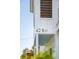 Close up view of home number 42 B and a light blue covered porch at 42 Poinsett St # B, Charleston, SC 29403