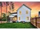 Well-maintained backyard with a screened-in porch and stylish outdoor seating, perfect for relaxing at 69 Red Bluff St, Summerville, SC 29483