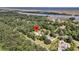 Aerial view of charming coastal community at 7878 Gull Bay Dr, Awendaw, SC 29429