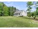 Expansive backyard showing the screened-in porch, and privacy at 7878 Gull Bay Dr, Awendaw, SC 29429
