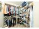 Bright walk-in closet featuring shelving and ample hanging storage at 806 Appii Rd, Moncks Corner, SC 29461