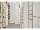 This closet has custom shelving and lots of storage space at 9785 Black Willow Ln, Ladson, SC 29456