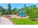 Fun playground with swings and slides, set among mature trees and benches, offering a safe space for children at 9785 Black Willow Ln, Ladson, SC 29456