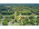 Aerial view of property amid a lush, green neighborhood, pinpointed with a location marker at 109 Fort St, Summerville, SC 29485