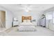 Expansive bedroom featuring a rustic wood headboard and plenty of natural light for a cozy retreat at 109 Fort St, Summerville, SC 29485