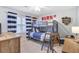 Bright bedroom featuring bunkbeds, sports decor, and natural light for a cozy, playful space at 109 Fort St, Summerville, SC 29485