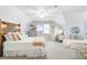 Spacious bedroom featuring a rustic wood headboard and daybed creates a peaceful retreat at 109 Fort St, Summerville, SC 29485