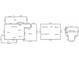 Detailed floor plan showcasing layout of rooms including bedrooms, kitchen and living areas at 109 Fort St, Summerville, SC 29485