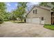 Spacious two-car garage with a large concrete driveway, offering ample parking at 109 Fort St, Summerville, SC 29485