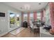 Comfortable office with double doors to the deck, natural light, and views of the backyard at 1103 Cates Ct, Summerville, SC 29483