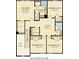Layout of the second floor of the home showing the Owner's Suite, bedrooms, bathrooms, and loft at 112 Moscato Ln, Summerville, SC 29485