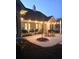 Outdoor patio with string lights and furniture, perfect for entertaining at 1174 Hitchfield Ln, Awendaw, SC 29429
