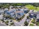Beautiful aerial view of a coastal community featuring well-maintained homes and lush landscaping next to a golf course at 1182 Welcome Dr Dr, Mount Pleasant, SC 29464