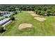 An aerial view of a golf course at 1182 Welcome Dr Dr, Mount Pleasant, SC 29464