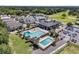 An aerial view showing a community pool with a clubhouse at 1182 Welcome Dr Dr, Mount Pleasant, SC 29464