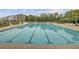A community pool offers a perfect spot for relaxation, featuring lounge chairs and clear swimming lanes at 121 Ancestry Ln, Moncks Corner, SC 29461