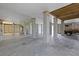 Large garage interior with multiple support columns, offering plenty of open space at 1216 Rivers Reach Dr, Charleston, SC 29492