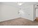 Bedroom showcasing carpet, a window, and closet at 1240 Fairmont Ave # 22, Mount Pleasant, SC 29464