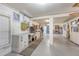 Basement workshop features work bench, pegboard, and storage, ideal for DIY projects at 1308 Divot Ct, Mount Pleasant, SC 29466