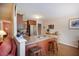 Kitchen bar with granite countertops and stainless steel appliances at 160 Syrr Run Rd, Saint George, SC 29477