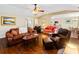 Spacious living room with multiple seating options and an open floor plan at 160 Syrr Run Rd, Saint George, SC 29477