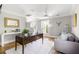 Bright office with a large desk, comfortable seating, and stylish decor at 1635 Bull Creek Ln, Charleston, SC 29414