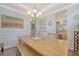 Bright dining area with an inviting ambiance and seamless access to the kitchen at 1822 Grovehurst Dr, Charleston, SC 29414
