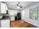 Functional kitchen featuring modern appliances, ample counter space, and natural light at 2045 Rondo St # B, Charleston, SC 29414