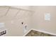 Clean laundry room featuring shelving and connections for washer and dryer at 224 Sugarhouse Ct, Moncks Corner, SC 29461