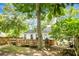 View of the back yard featuring a wooden deck at 2701 Four Winds Pl, Mount Pleasant, SC 29466