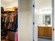 Walk-in closet and bathroom, providing storage and a convenient en-suite arrangement at 2701 Four Winds Pl, Mount Pleasant, SC 29466