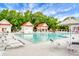Gorgeous community pool and outdoor seating areas at 2701 Four Winds Pl, Mount Pleasant, SC 29466