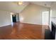 Spacious living room with a fireplace and hardwood floors at 286 Westbrooke Rd, Summerville, SC 29486