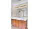 Bathroom vanity with double sinks, a large mirror, and great lighting at 340 Albrighton Way, Moncks Corner, SC 29461
