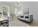 Cozy bedroom featuring a daybed, desk, and natural light from large windows at 3520 E Higgins Dr, Mount Pleasant, SC 29466