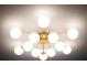 Modern and stylish chandelier with multiple bulbs for ample lighting at 3707 Gambrill Ln, Mount Pleasant, SC 29466