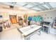 Organized garage featuring an air hockey table and wall-mounted storage at 3707 Gambrill Ln, Mount Pleasant, SC 29466