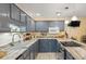 Updated kitchen with custom cabinets and a cooktop at 39 Indigo Ln, Goose Creek, SC 29445