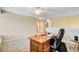 Upstairs bonus room featuring a study area with natural light and plush carpeting to create a cozy work space at 407 Glenmore Dr, Moncks Corner, SC 29461